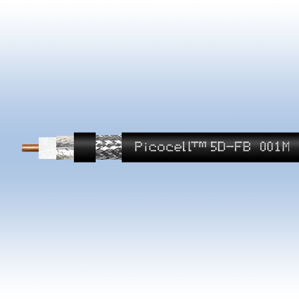 Кабель PicoCell 5D/FB PVC (чёрный)