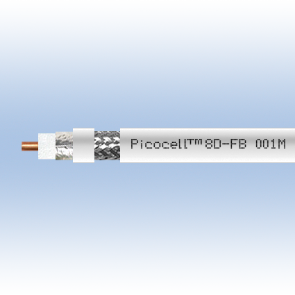 Кабель PicoCell 8D/FB ССА (белый) Кабель PicoCell 8D/FB ССА (белый)