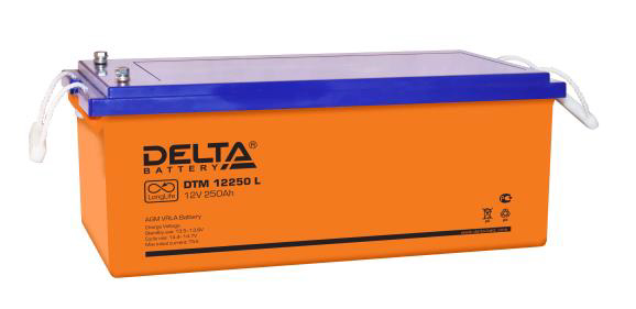 Батарея аккумуляторная Delta DTML 12В 250 Ач